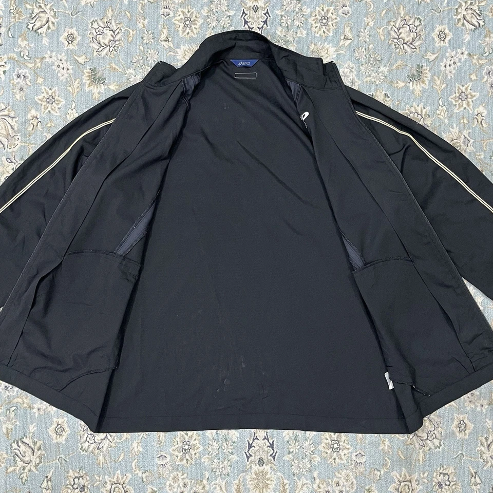 Vintage 90s Asics Single Layer Windbreaker Jaspo Japan - Image 2 of 4