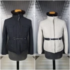 'S MAX MARA Women's Reversible Down Padded Jacket Cropped Mink Fur US 8 UK 10