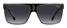 NEW Carrera CA 22 Sunglasses 080S BLACK WHITE 100 AUTHENTIC