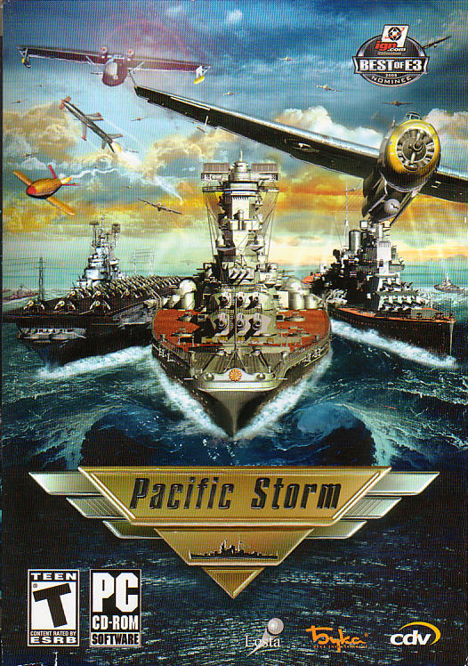 PACIFIC STORM WWII Strategy Navel Combat Simulation Rare PC Game
