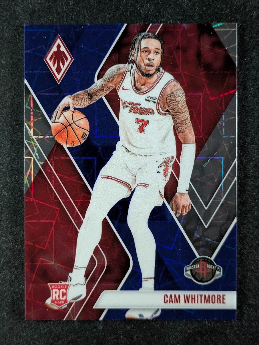 2023-24 Panini Phoenix CAM WHITMORE 222/275 Rookie RC Blue Lazer Phoenix SP #294