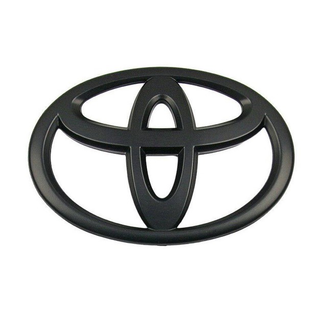 2015 Black Toyota Emblem Grill Overlay