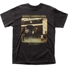 HOT Creedence Clearwater Revival Black All size S-5XL Gift T-shirt DS146