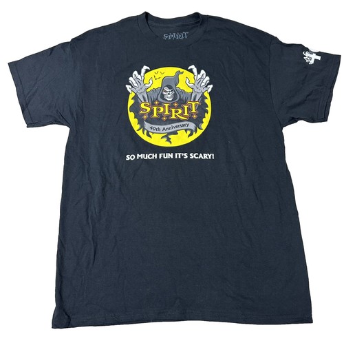 Spirit Halloween 40. Jahrestag Shirt Erwachsene groß große Eröffnung Flaggschiff 2023