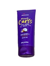 Aussie Miracle Curls Frizz Taming Cream W/ Coconut  Jojoba Oil 6.8 Oz