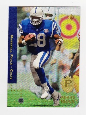 1994 SP #3 Marshall Faulk RC Rookie HOF 