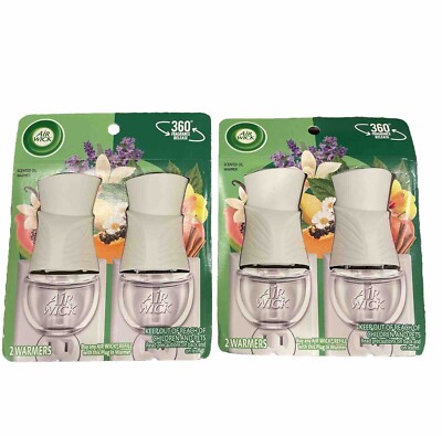 2x Air Wick Scented Oil Air Freshener Warmer - 2 Count Ea New