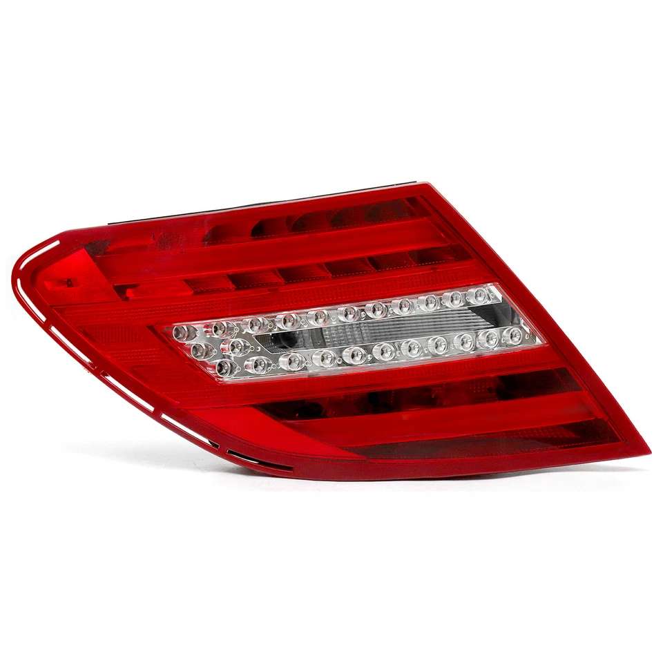 Left LED Tail Light For Mercedes-Benz 2011-2014 W204 C-Class C250 C300 C350 C63 - Изображение 3 из 4
