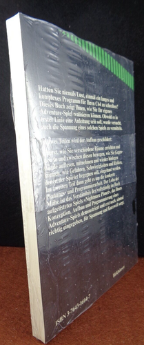 COMMODORE 64/128 --ADVENTURE-SPIELE AUF DEM COMMODORE 64 (BIRKHÄUSER) #NOS - Picture 3 of 4