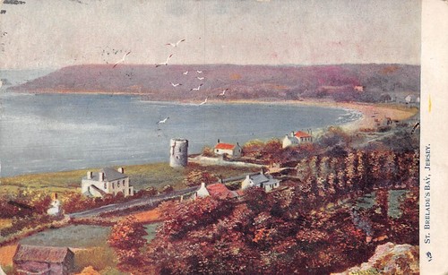 POSTKARTE JERSEY SZENEN ( 4 KARTEN ) TUCK SERIE 1665 - Bild 5 von 8