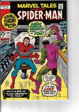 Marvel Tales 29 Spider-Man Green Goblin VG+ 1971 Glossy Double Size