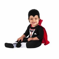 Vampire Costume Baby Size 12-18 Months Rubies Jumpsuit Headpiece Cape Vampire Costume Baby Size 12-18 Months Rubies Jumpsuit Headpiece Cape