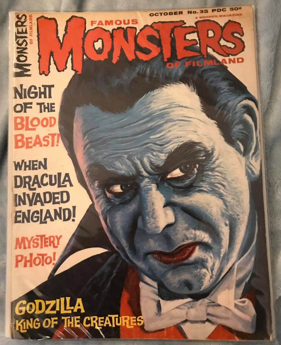 【希少本】 Famous Monsters of Filmland #135 Famous Monsters of Filmland - Issue #35 - Rare - Good