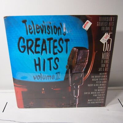 Television's Greatest Hits 2枚組レコード Television's Greatest Hits Volume II SEALED 2X LP VINYL ALBUM