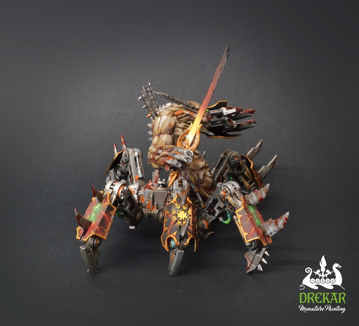 Soul Grinder daemons warhammer 40K ** COMMISSION ** pro painting