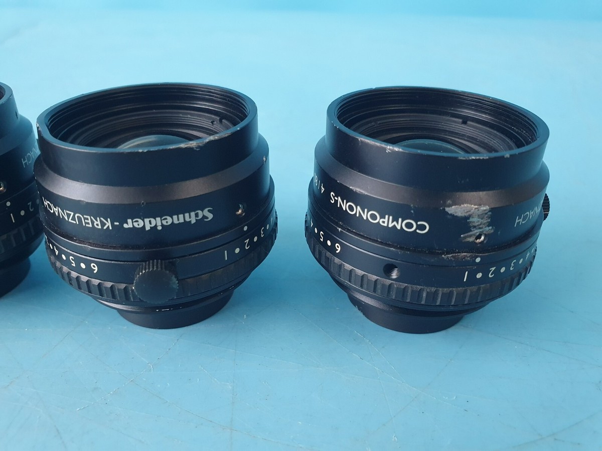 値下　美品Schneider COMPONON-S 4.0/80 4pcs Schneider-Kreuznach Componon-S 4/80 Lens | eBay