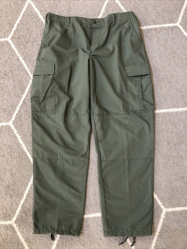 True Spec Herren Taktische Hose Kampfhose olivgrün OD Large Reg 35-39 Taille