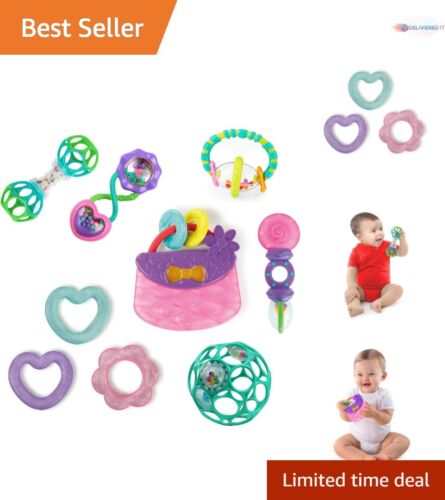 BPA-Free Everything Nice 9-Piece Teething Toys - Fun and Functional for Infants
