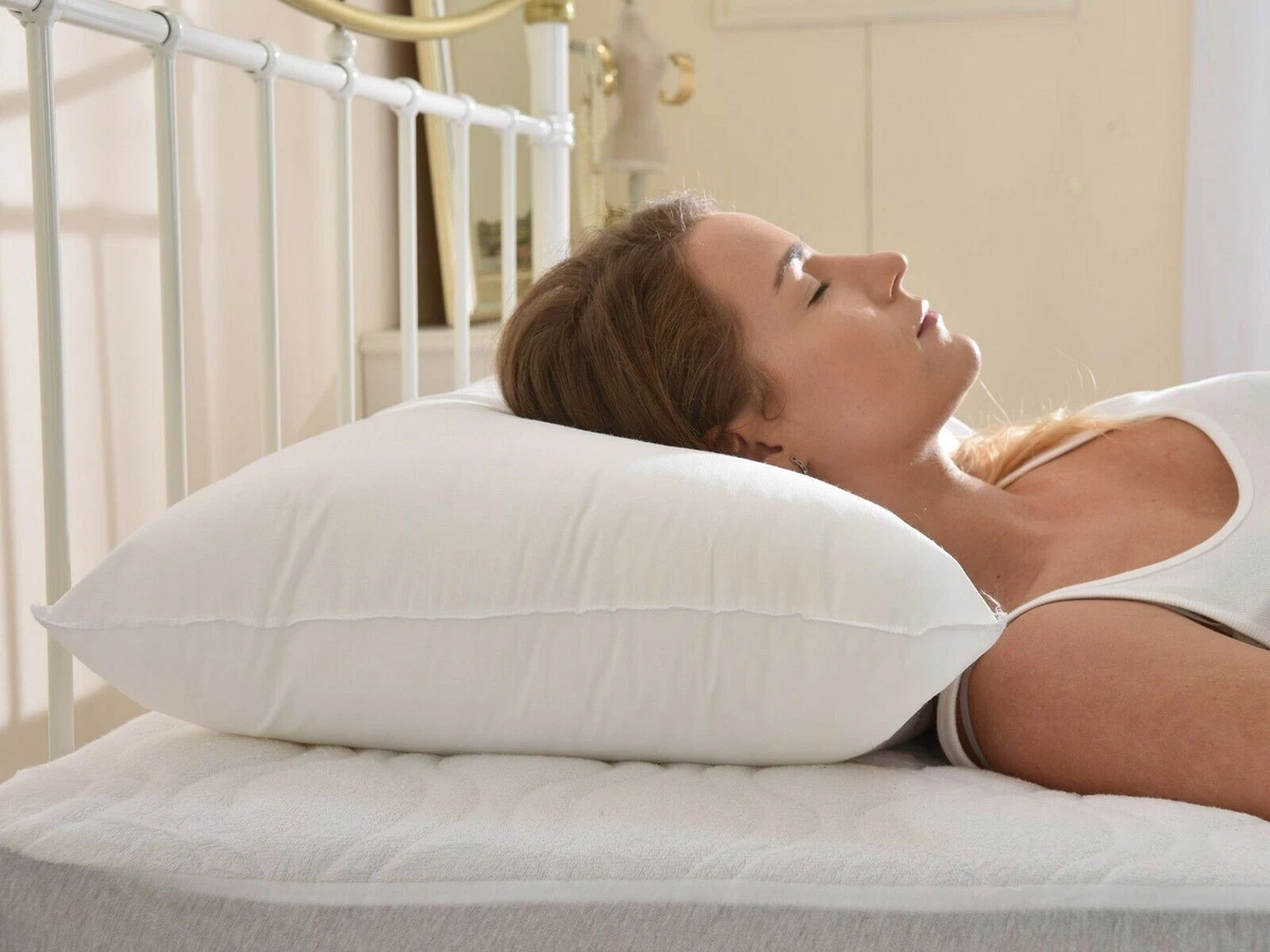 Big Pillow Hollow Fill Hypoallergenic Soft Luxury Firm Support Hotel Quality