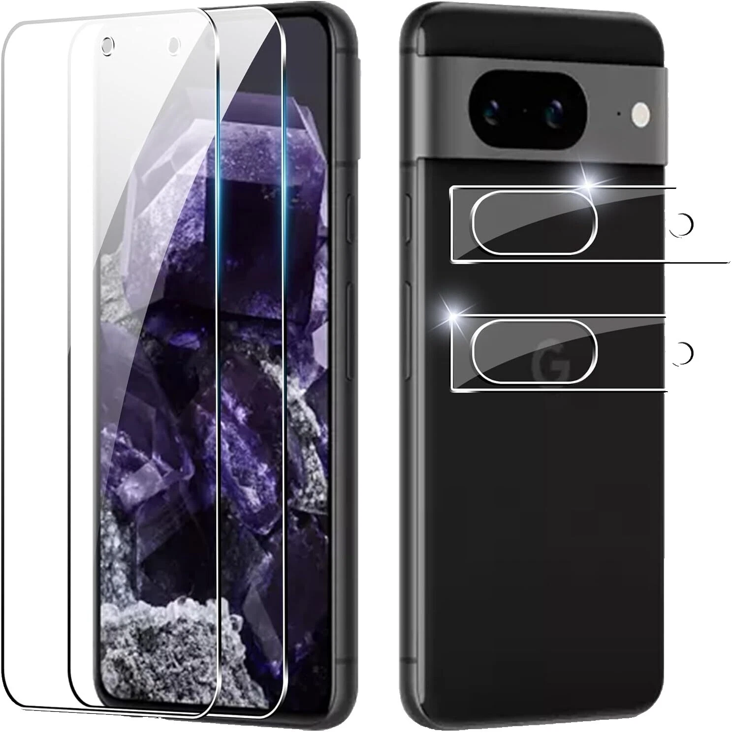 Protetores de tela de vidro temperado para Google Google Pixel