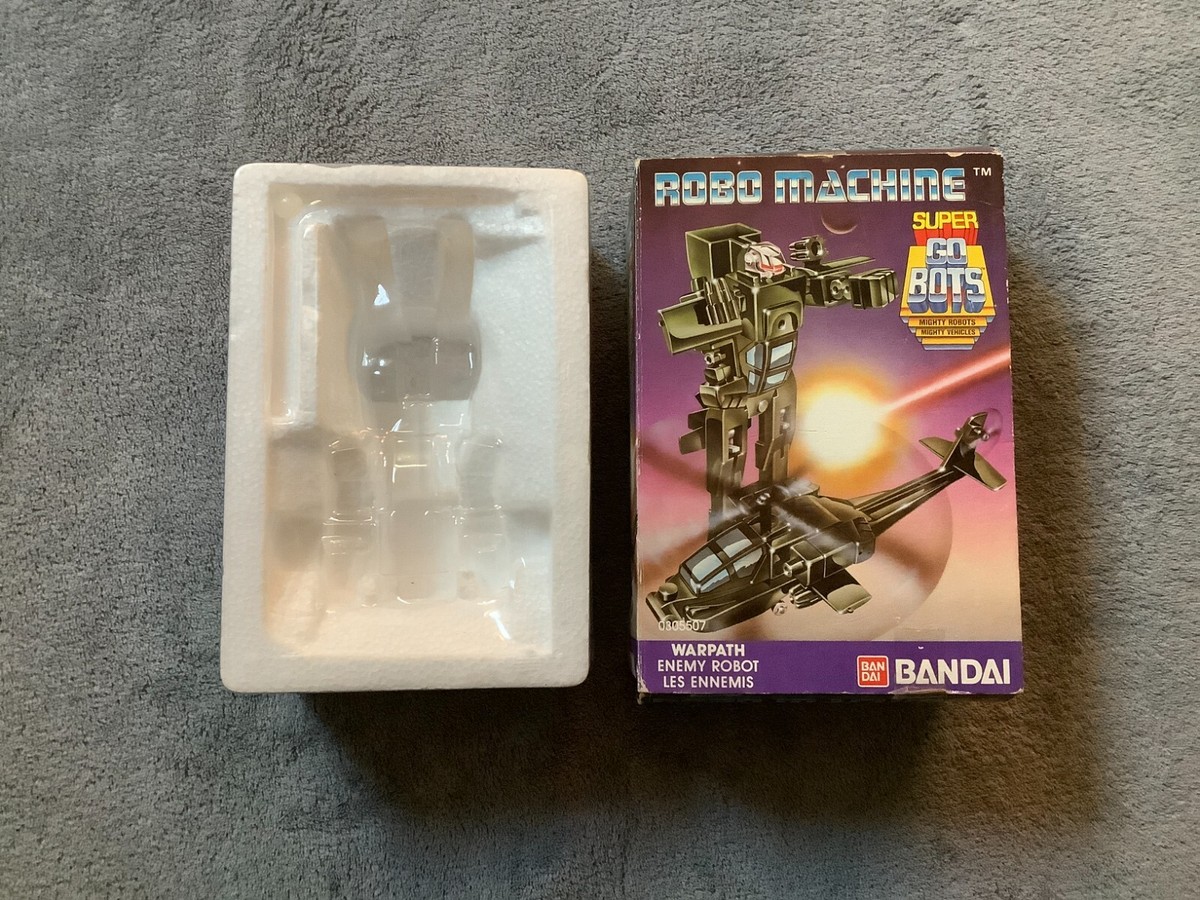 Boîte Vintage Transformers / Gobots - Bandai - Robo Machine Warpath