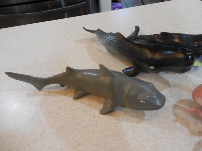 Vintage TM Shark Humpback Whale Sperm Whale Octopuss. 2002 4 dif