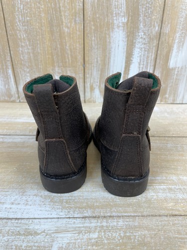 Polo Ralph Lauren Jungen Braun Ranger Leder Stiefel Neu Größe 7 - Bild 6 von 9