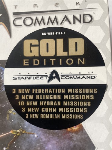 Star Trek Starfleet Command Gold Edition PC CD-Rom Game Big Box - Complete VGC - Picture 3 of 11