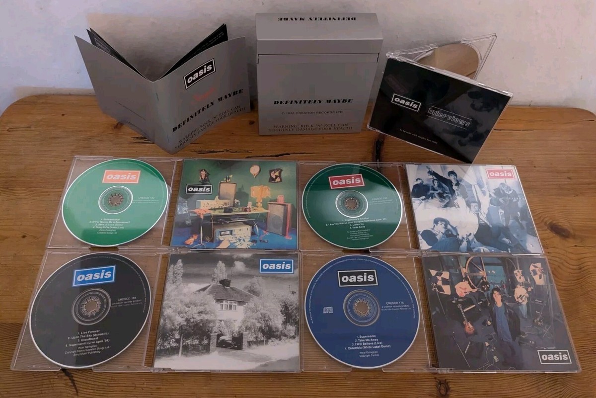 Oasis – Definitely Maybe Singles (Limited Edition 5 CD