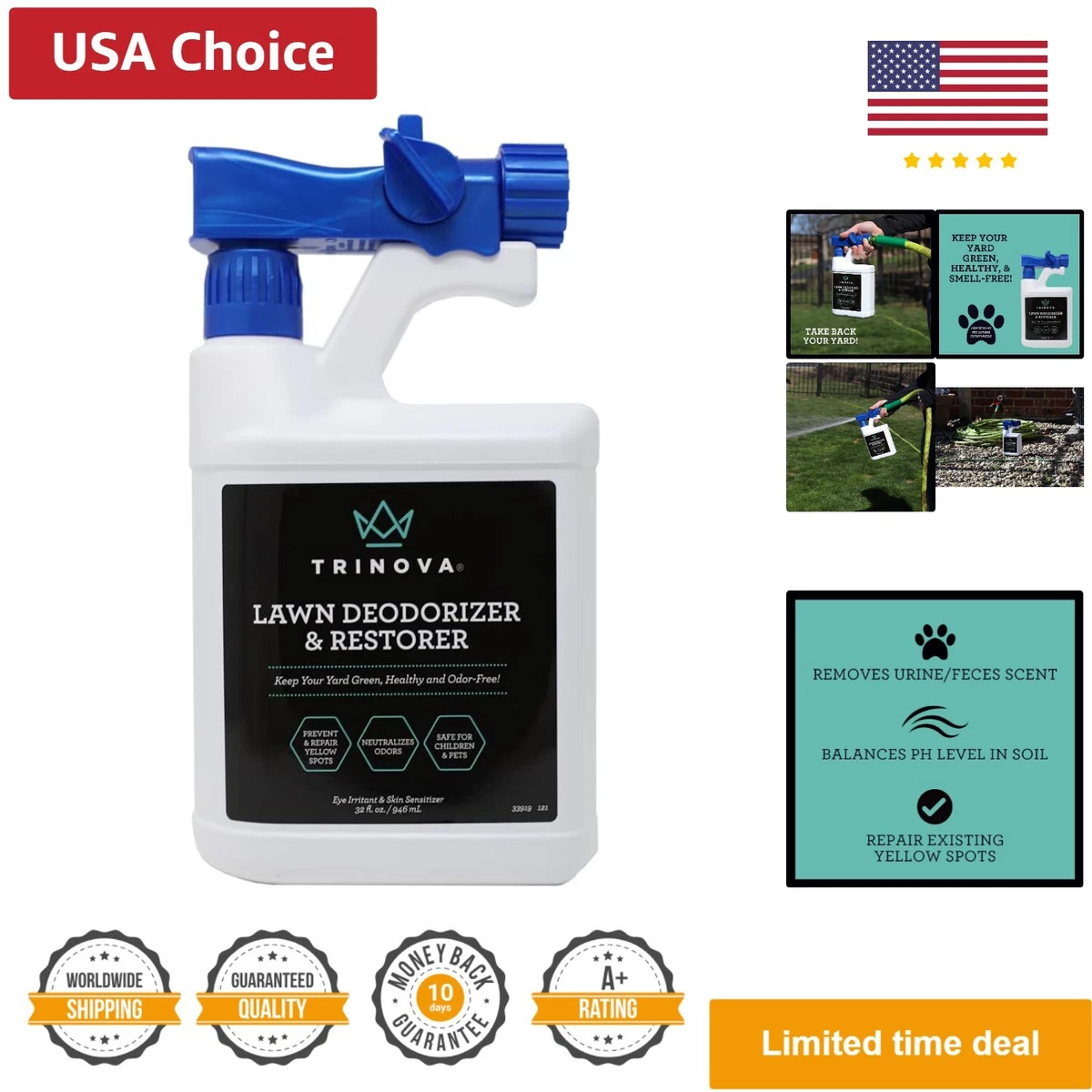 Lawn deodorizer sales
