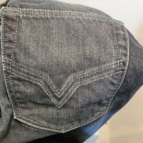 DKNY Men's Straight Leg Jeans sz 30 x 30 Dark Wash 100% Cotton Denim - Picture 2 of 8
