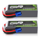 2X Ovonic 11.1V 130C 9000mAh 3S LiPo Battery with EC5 for RC car truck heli jets