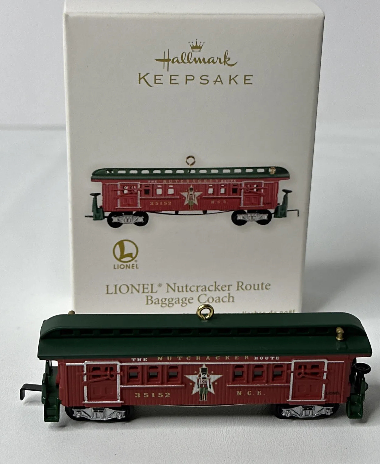 HALLMARK 3 LOT 2012 LIONEL NUTCRACKER ROUTE TENDER BAGGAGE