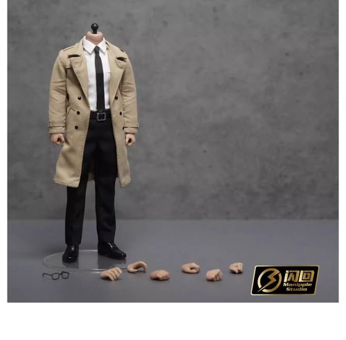 1/12 Clark Kent Periodista Cortavientos Abrigo Cabeza Cuerpo 6" Figura de Acción Muñeca Juguetes - Imagen 10 de 13