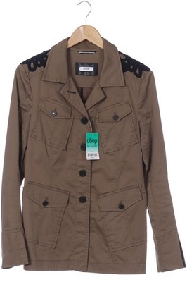 RIANI Jacke Damen Anorak Jacket Kurzmantel Gr. EU 36 Baumwolle Grün #0y8g4de