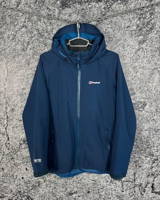 Berghaus Gore Tex Performance Shell Nylon Jacket Waterproof Windbreaker Size 16