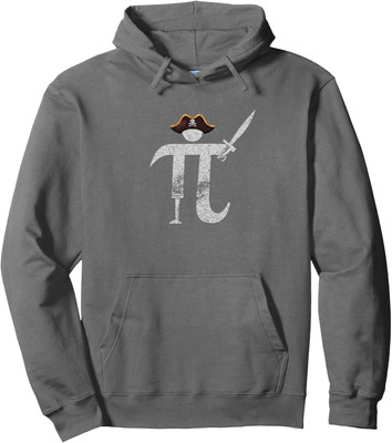 Funny Pi Day Pirate Science And Math Teacher Happy Unisex Hooded Sweatshirt