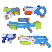 Nerf Super Soaker Water Gun Blaster Lot of 5 Summer Pool Beach Toys Hasbro New