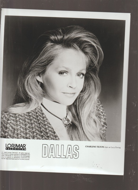8X10 B&W   PHOTO OF-CHARLENE   TILTON