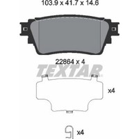 Textar 2286401 Bremsbelagsatz FüR Mitsubishi Outlander Eclipse Cross GG W GF W