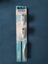 Oral B Deep Clean Traditional Battery Power Brush Heads Pack of 2