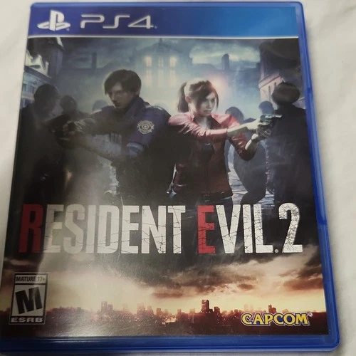 New ListingCapcom Resident Evil 2 PS4 Game Survival Horror M Manual NTSC-U/C