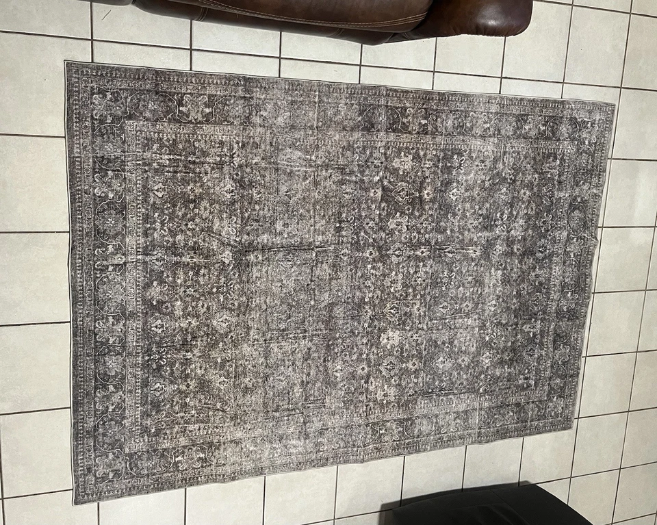 Berthmeer 5x7 Area Rug Machine Washable Pet Safe - Image 4 of 4