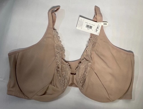 Playtex Secrets Front-close No-poke Underwire Bra Size 44DD