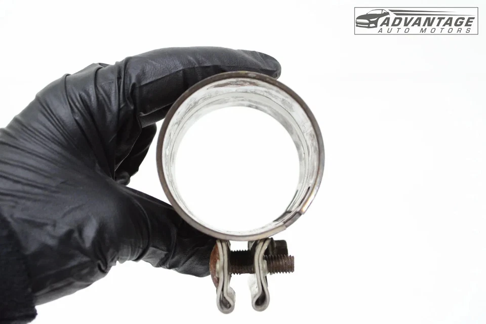 2011-2024 VOLKSWAGEN TIGUAN 2,0 L ESCAPE TRASERO SILENCIADOR TUBO RESONADOR ABRAZADERA OEM Foto 4 de 4