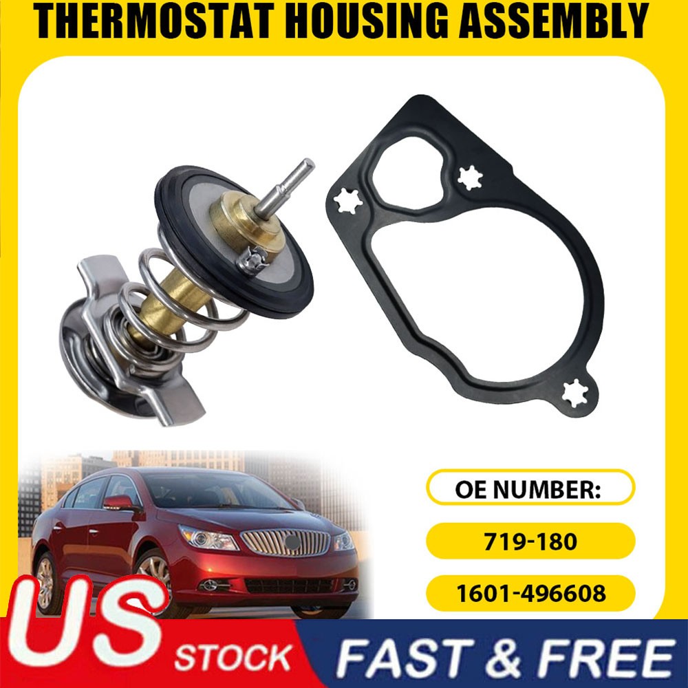 Coolant Thermostat Housing For GM 3.6L V6 – Fits GMC, Pontiac, Saturn, Buick, Cadillac, Chevrolet
