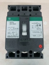 GE TEB132015 15 Amp 3 Pole 240V Circuit Breaker Bolt on 