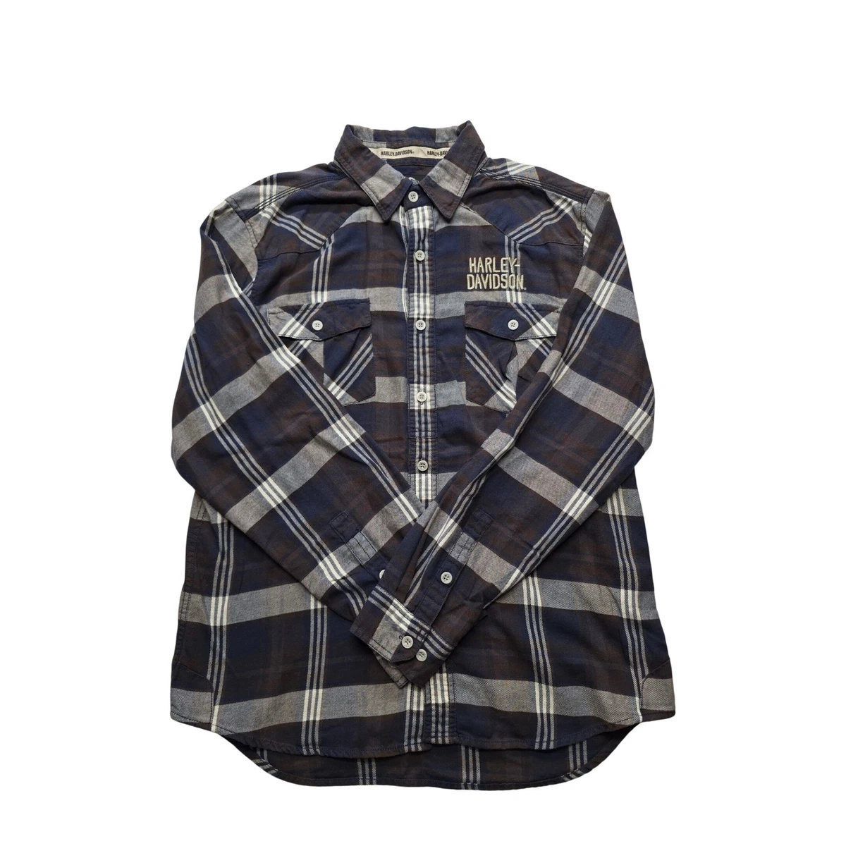 Harley-Davidson Long Sleeve Casual Button-Down Shirts for Men for Sale -  eBay