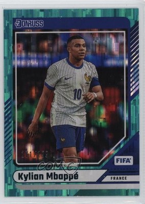 2024-25 Panini Donruss FIFA Teal 171/199 Kylian Mbappe Kylian Mbappé #100 1o5o