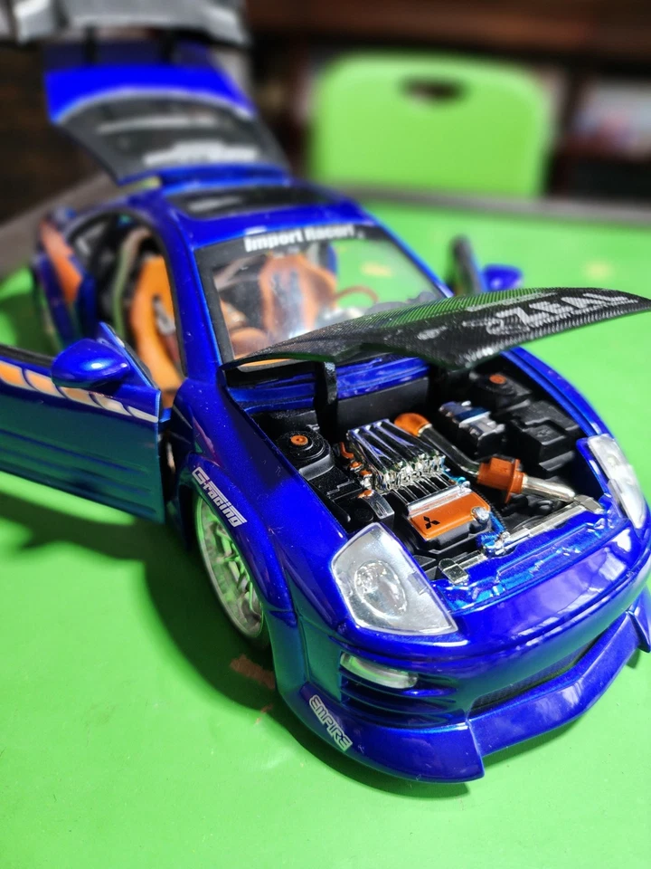 Mitsubishi Eclipse 2003 Jada Toys Foto 2 de 4